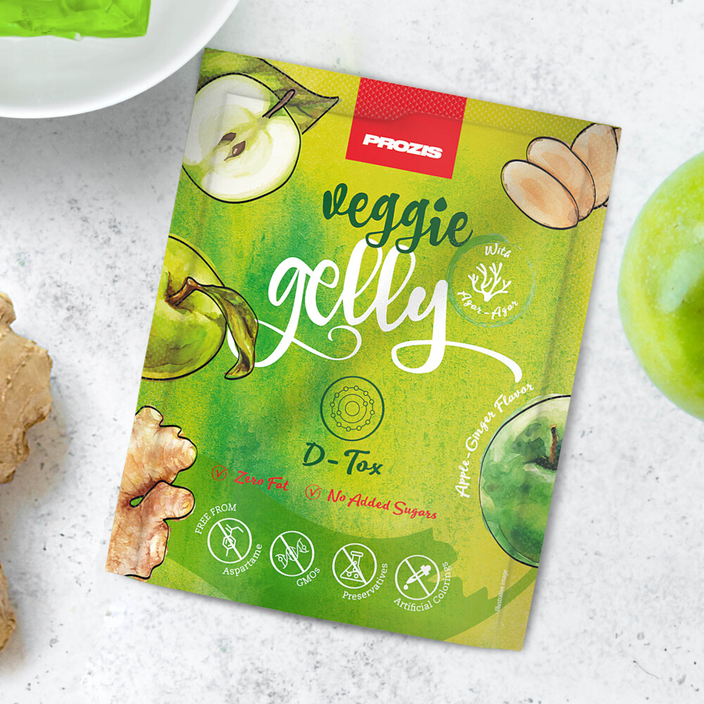 Veggie Gelly - D-Tox 15 g Apfel-Ingwer
