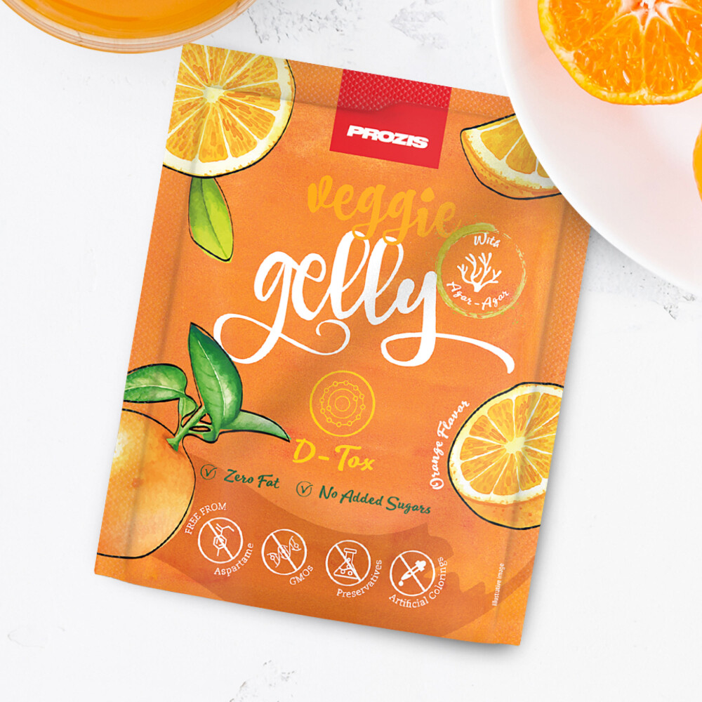 Veggie Gelly - D-Tox 15 g Orange