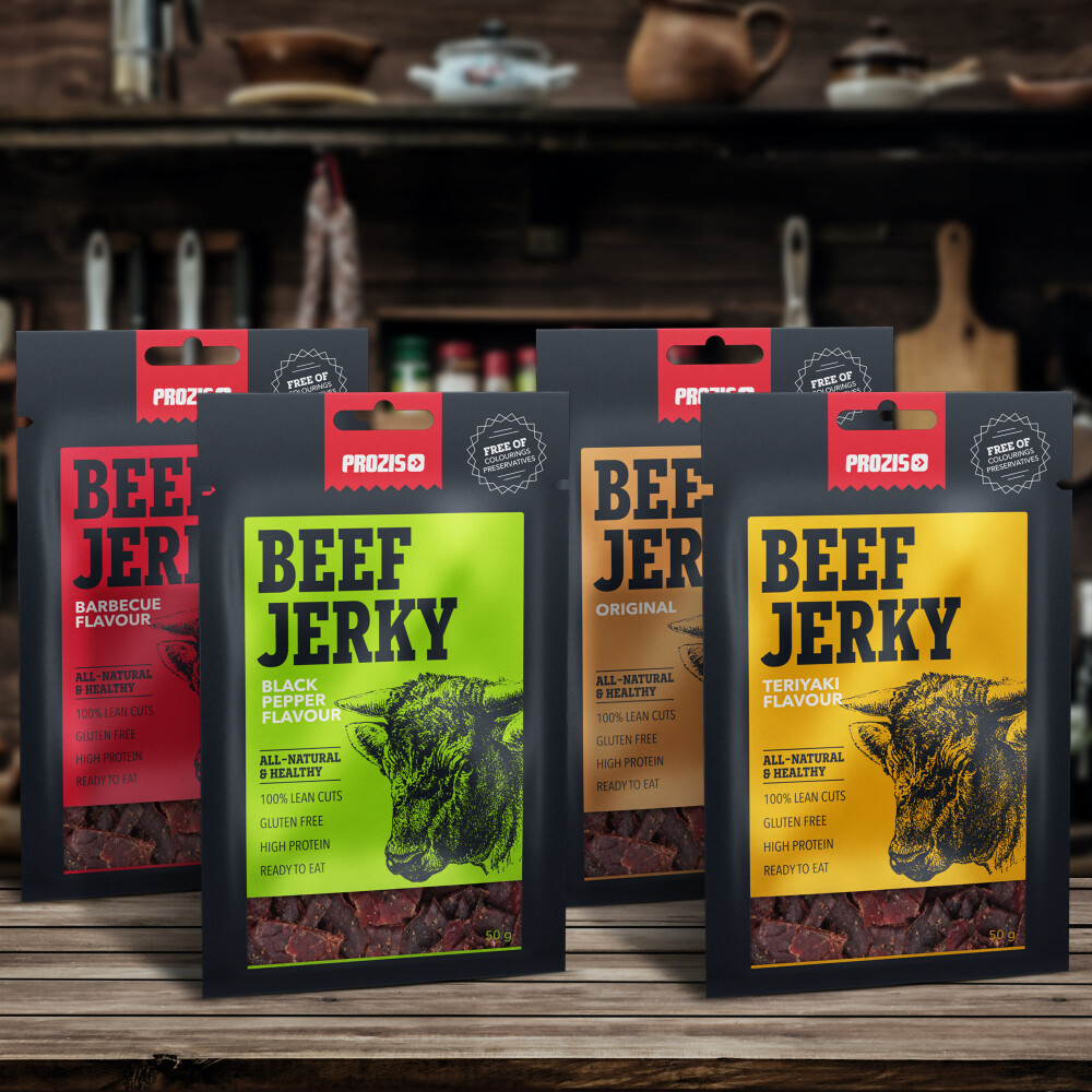 Prozis Beef Jerky Tasting Pack
