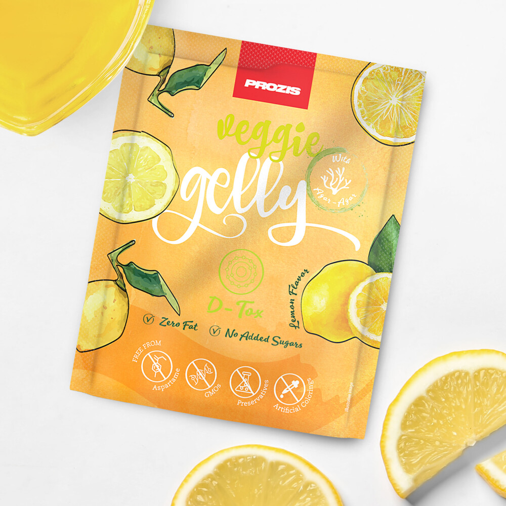 Veggie Gelly - D-Tox 15 g Citron