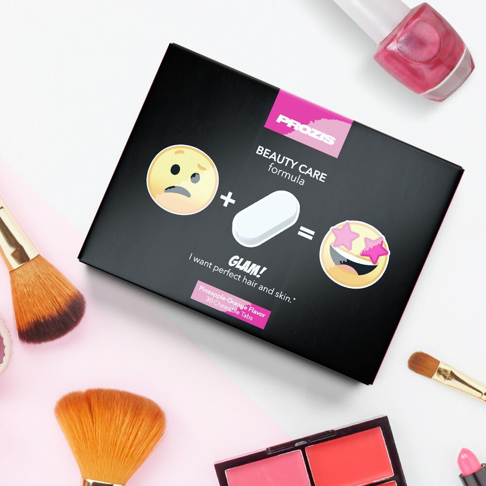 Glam - Piel y cabello 30 Comprimidos masticables