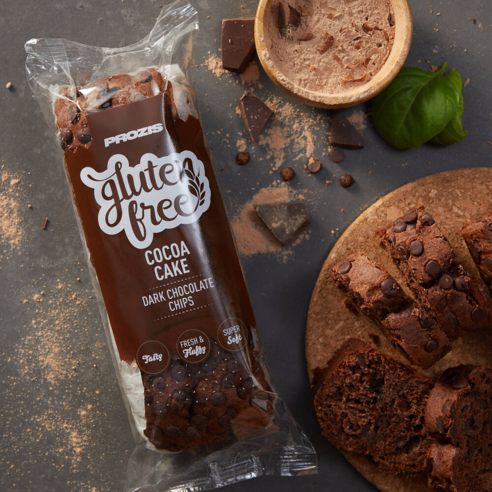 Gluten Free Cocoa Cake - Pépites de Chocolat Noir 250 g