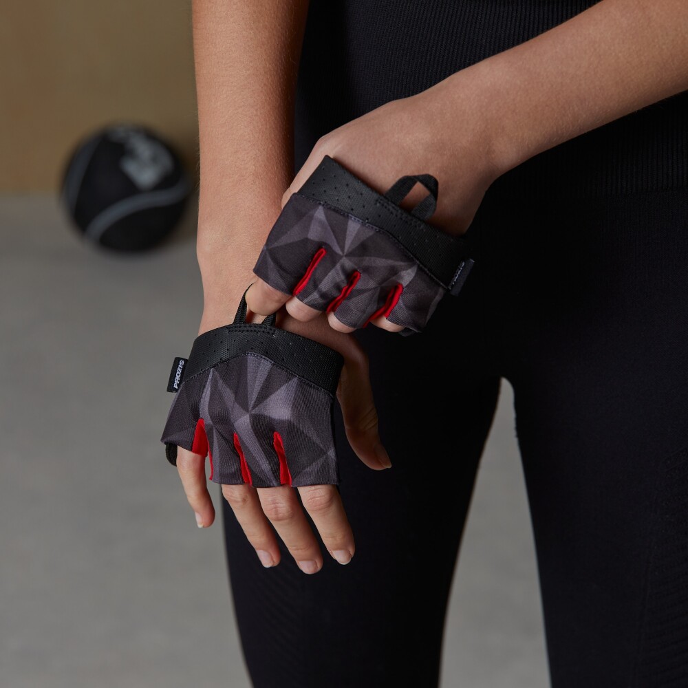4-Finger Gloves - Red