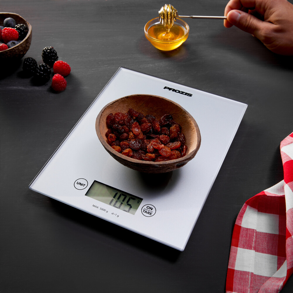 Dash - Digital Kitchen Scale - Silver