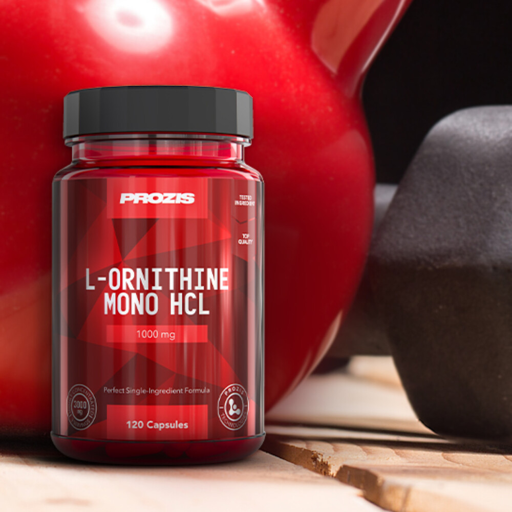 L-Ornithine 1000 mg 120 gélules