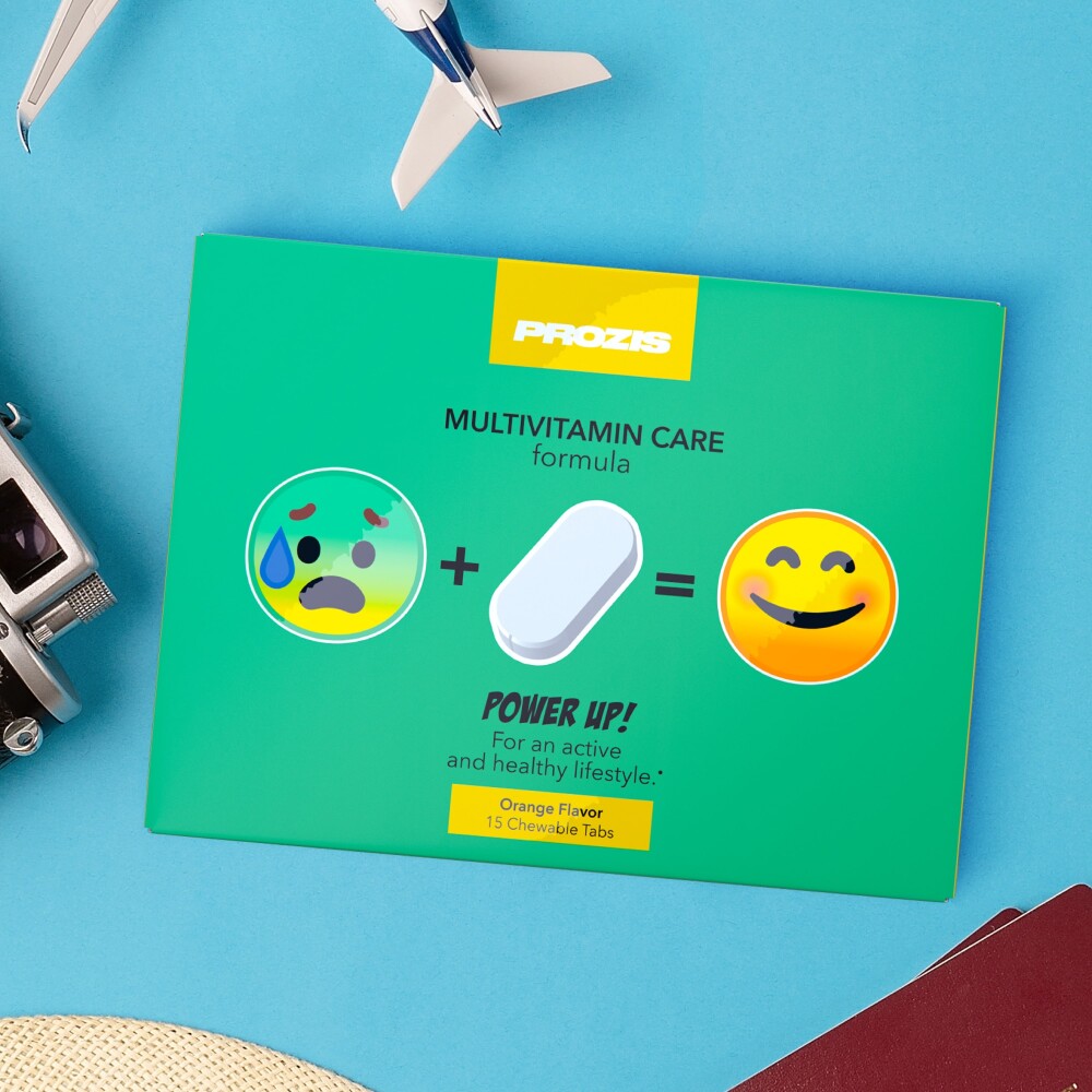 Power Up - Multivitaminé 15 Comprimés à Croquer