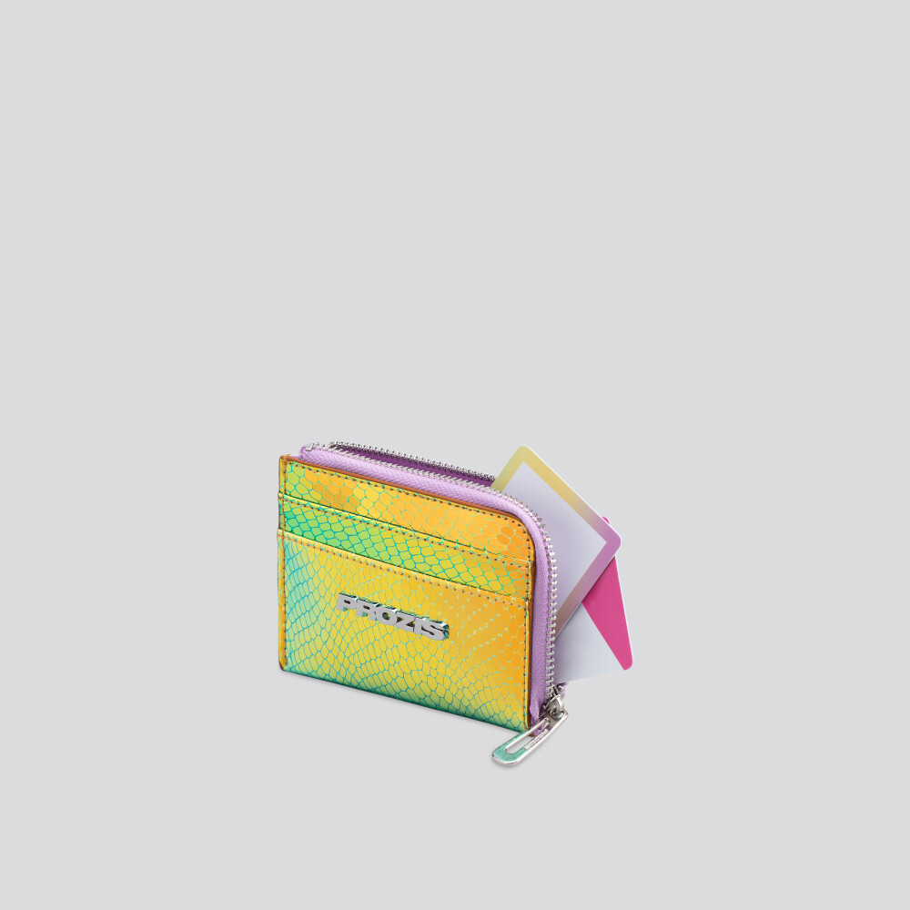 Mermaid Wallet - Iridescent Orange