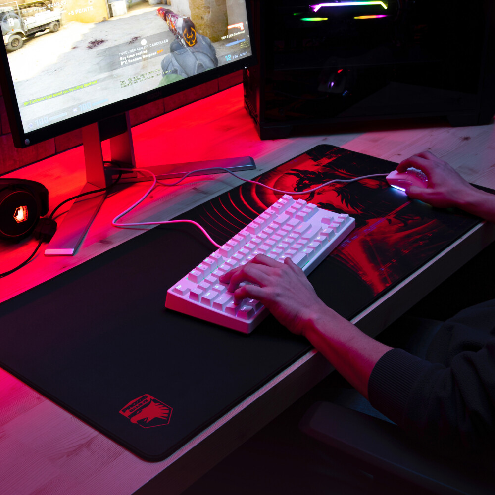 Aktion Extended Mauspad mit Greif - Gaming-Edition - 900x400mm