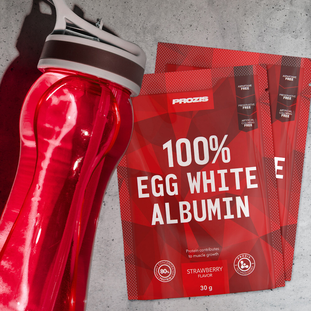 Sachet 100% Egg White - Albumin 30g