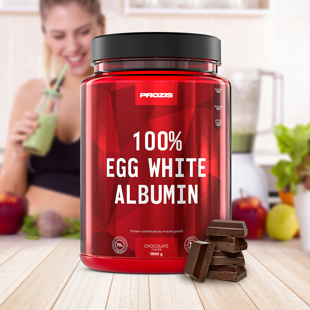 100% Egg White - Albumin 1800 g