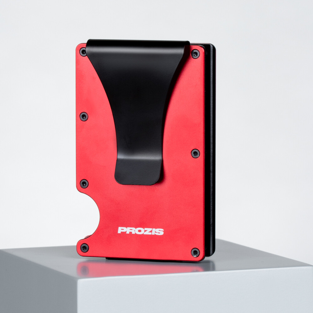 Ironclad Cardholder - Crimson Red