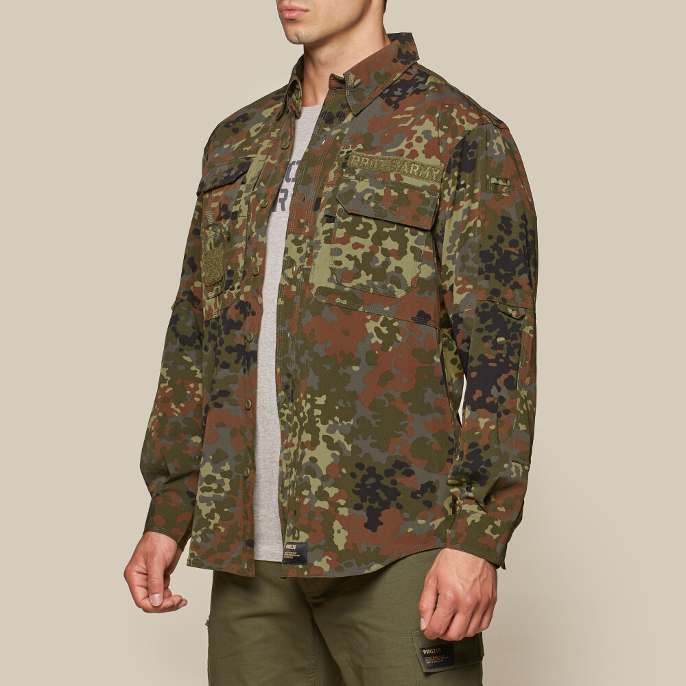 Army Field Stretch-Shirt - Camo