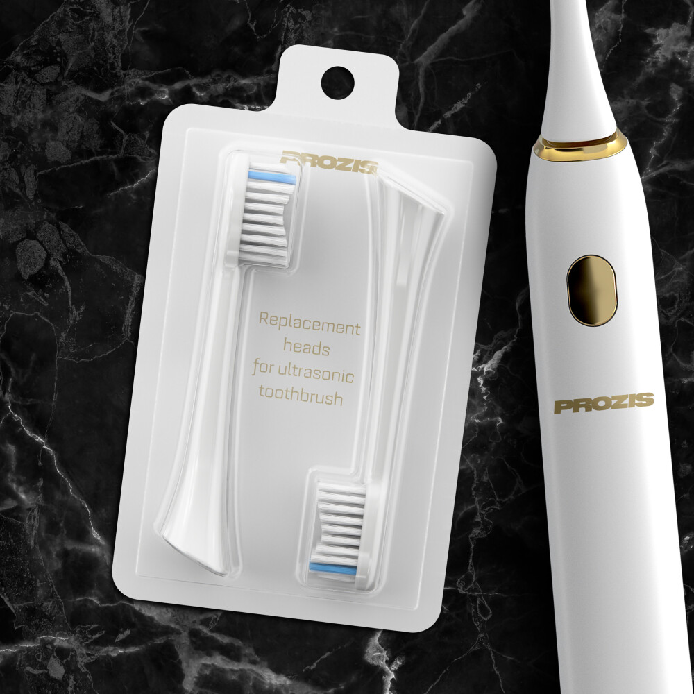 2 x&nbsp;HW-1&nbsp;Replacement Head for&nbsp;W-1&nbsp;Toothbrush