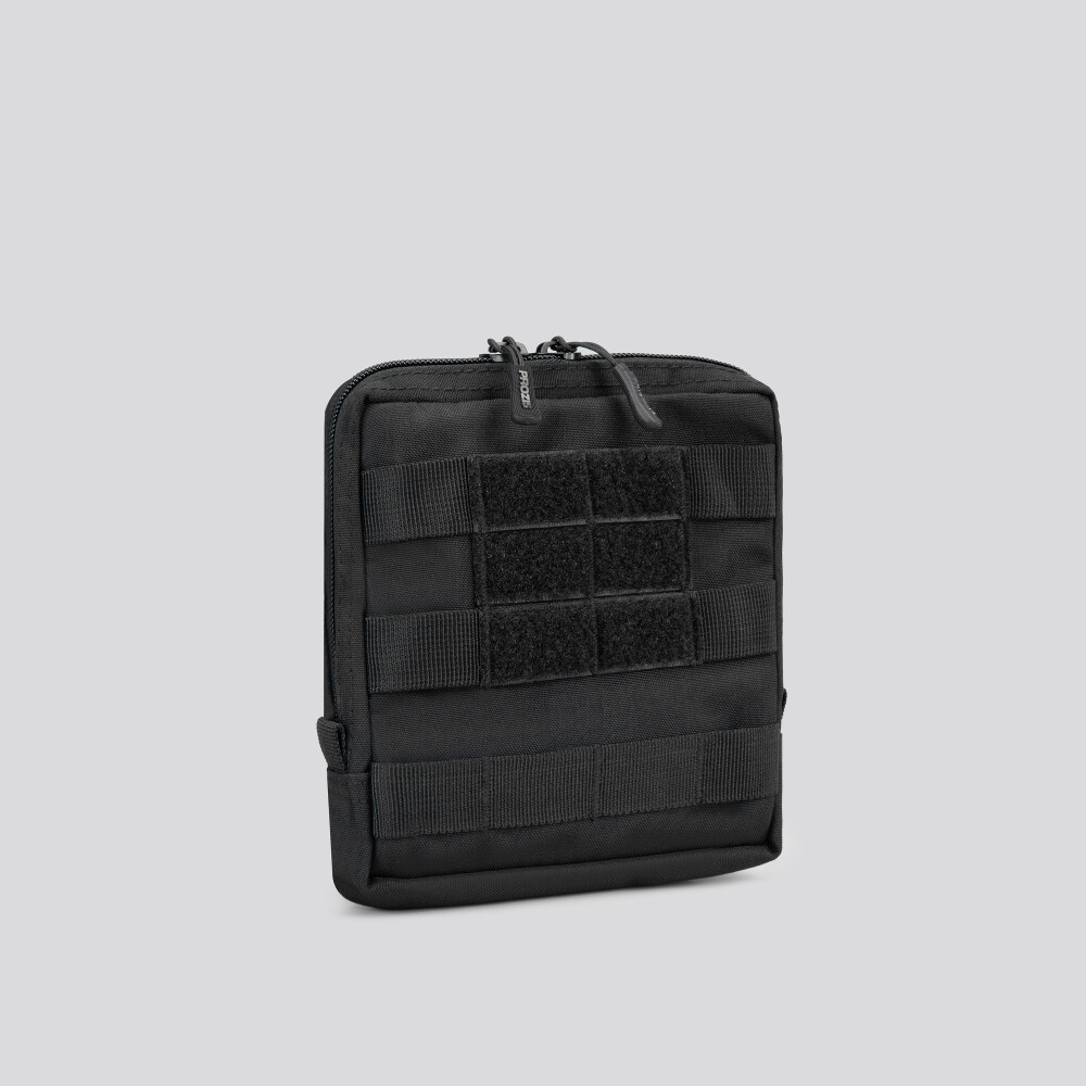 Army Medium Square Tactical Pouch - Stealth Black