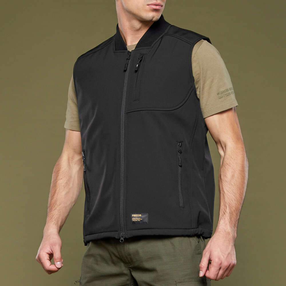 Army Special Ops Softshellweste - Black