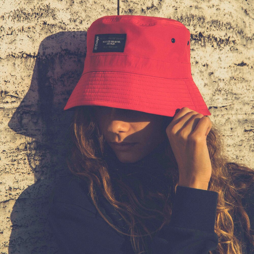 Cappello alla pescatora reversibile X-College - Creek Red