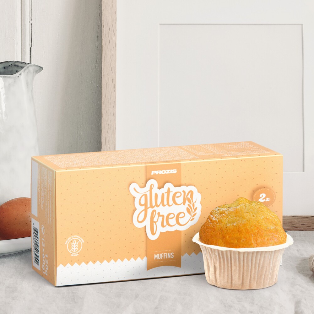 2 x Gluten Free Muffin 60 g Natural