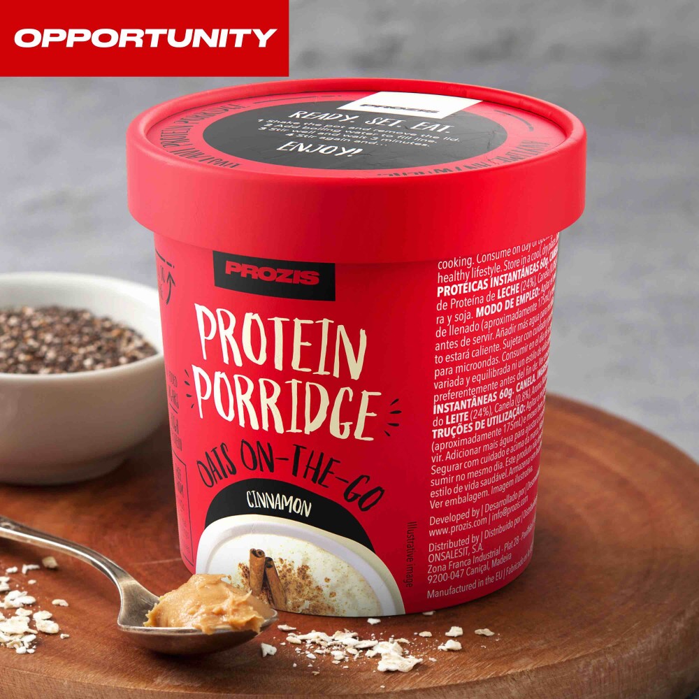 Gachas de avena proteicas Oats-on-the-go 60 g Opportunity