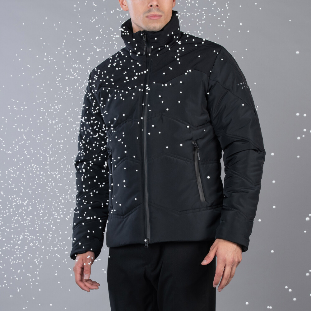 Peak Pufferjacke - Summit Black
