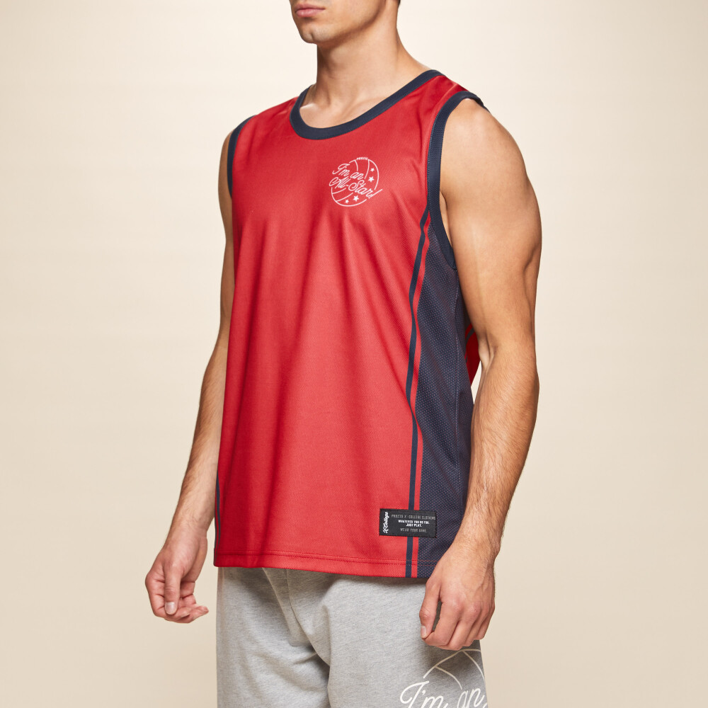 X-College Reversibles Tanktop - Davis Red