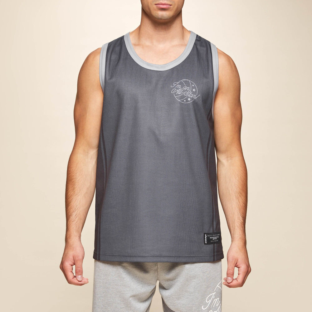 X-College Reversible Tank Top - Davis Grey