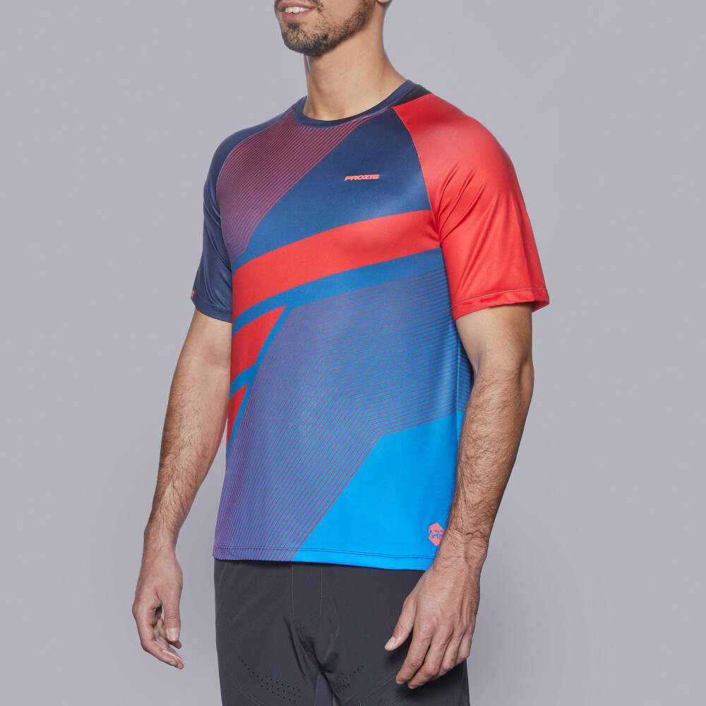 X-Cycle MTB SS Jersey - Shred Red