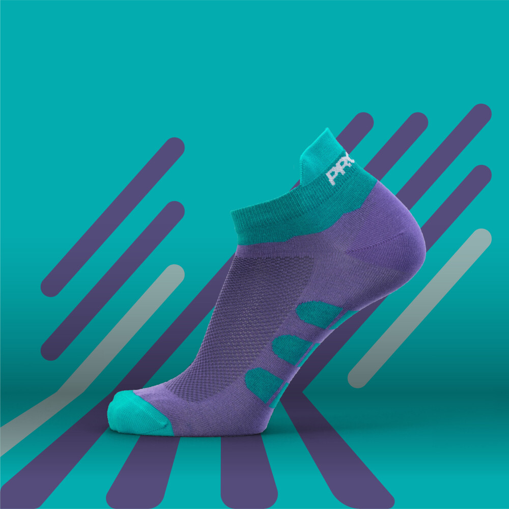 Chaussettes d'entraînement B-Active - Solo Purple