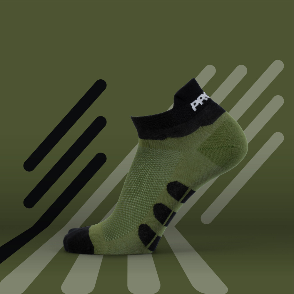 B-Active Trainings-Socken - Solo Olive