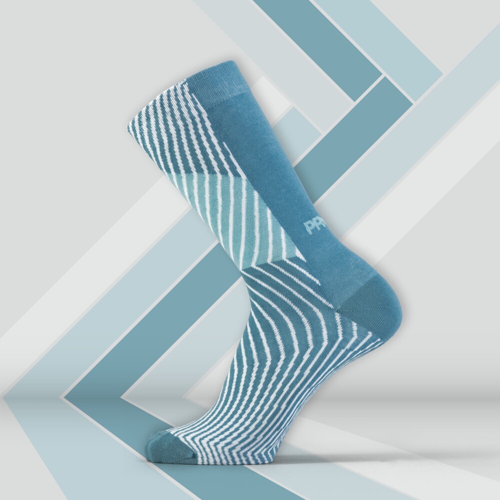 Chaussettes B-Style - Sliced Blue