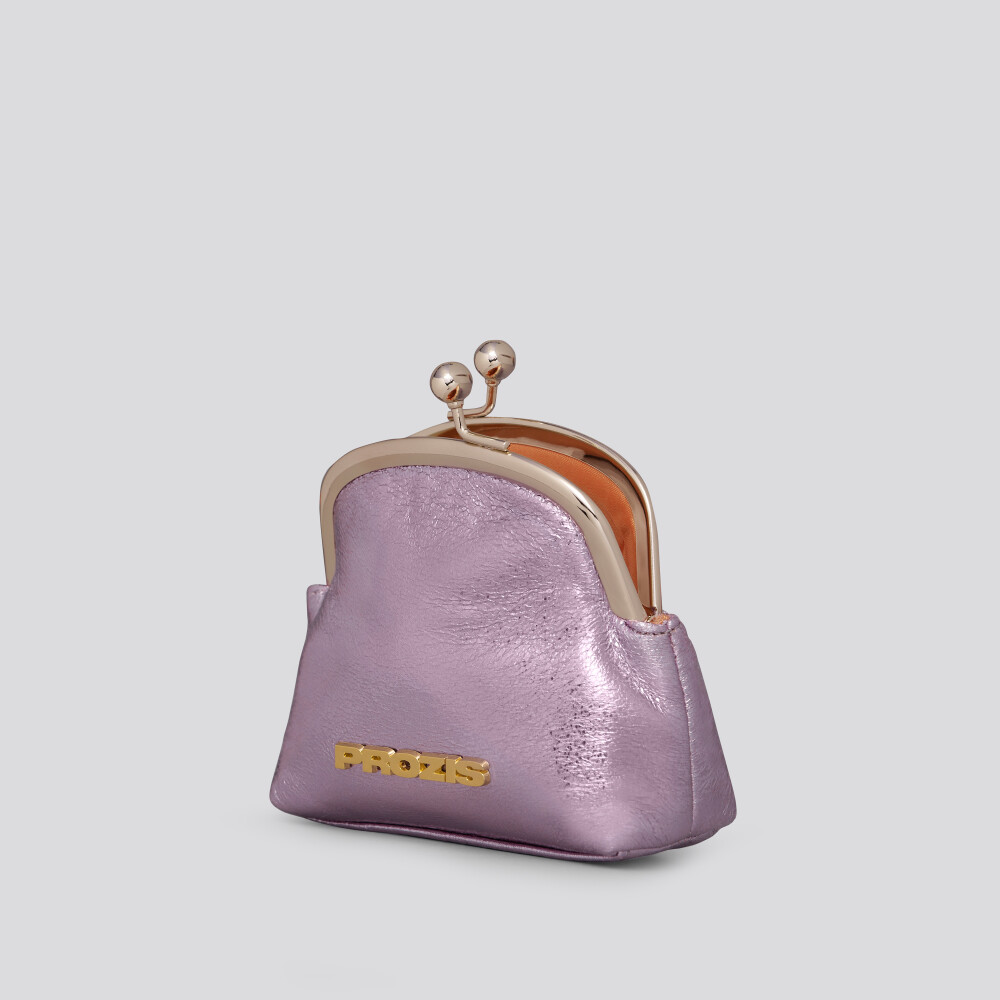 Jessica Coin Purse - Metallic Lilac