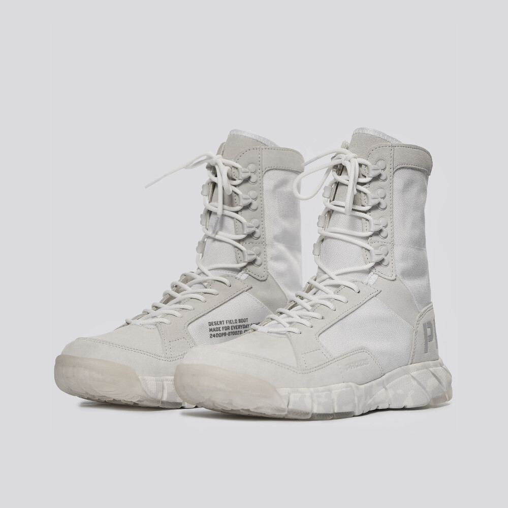 Bottes Army Desert Field M - White