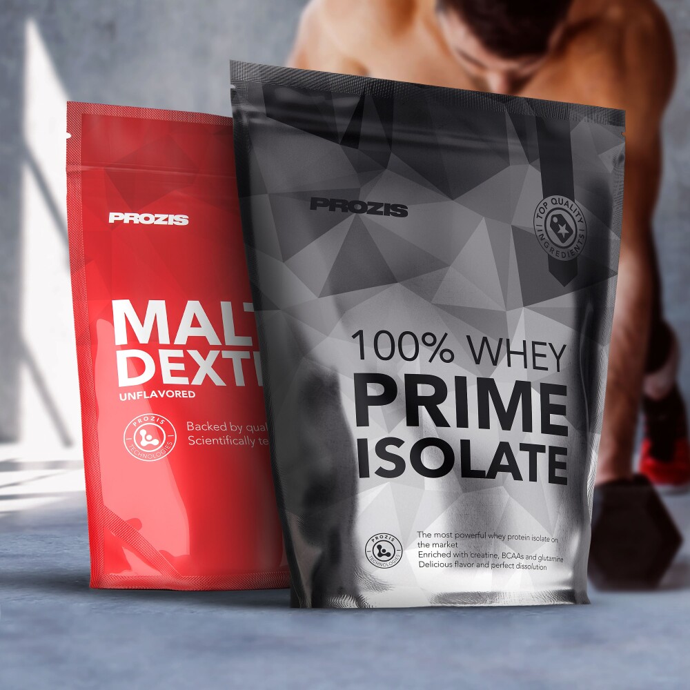 100% Whey Prime Isolate 2000 g + Maltodextrin 900 g