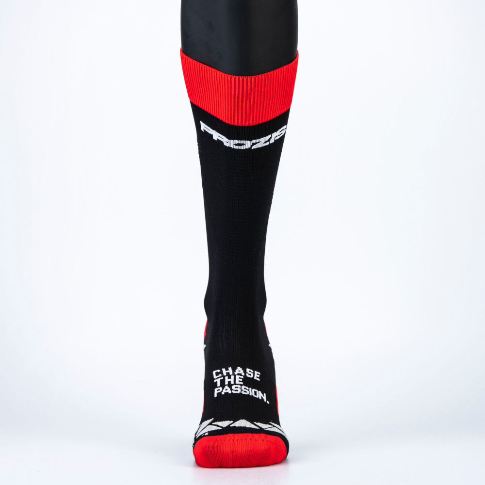 Chaussettes de compression Comptech - Calf Black-Red