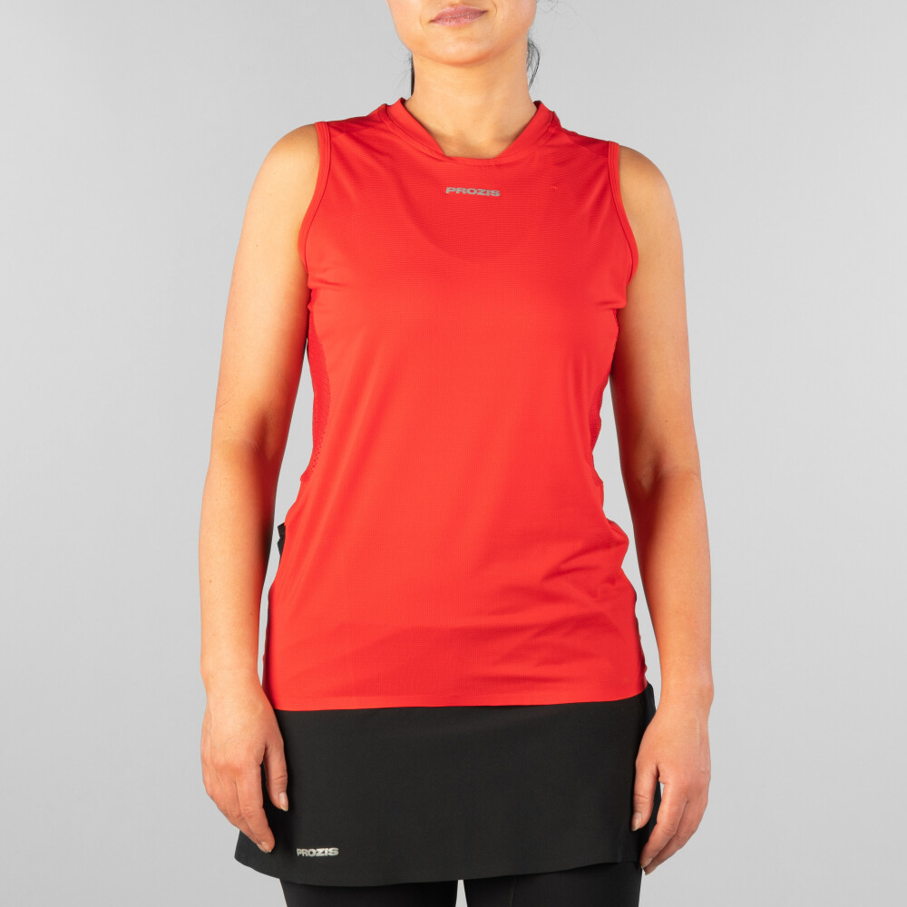 X-Motion Trail Sleeveless T-Shirt - Falcon W Red