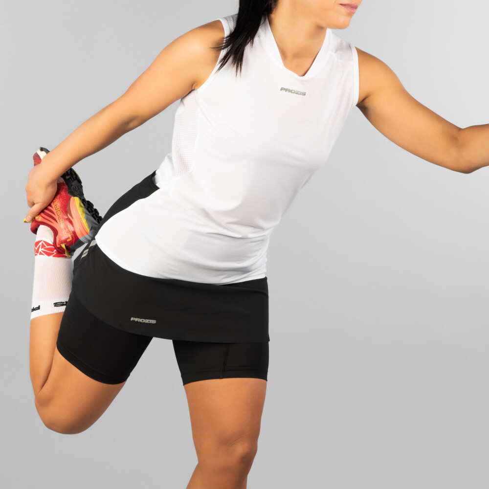 X-Motion Trail Sleeveless T-Shirt - Falcon W White