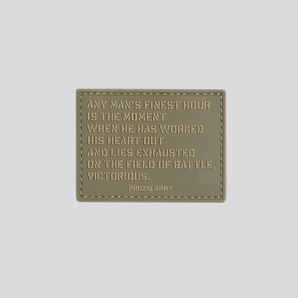 Écusson Army Mission - Desert Brown