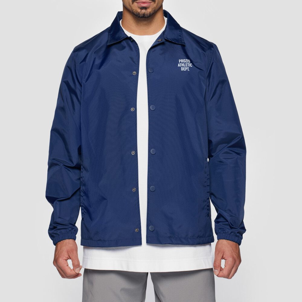 Athletic Dept. Slugger Coach Jacket - Navy