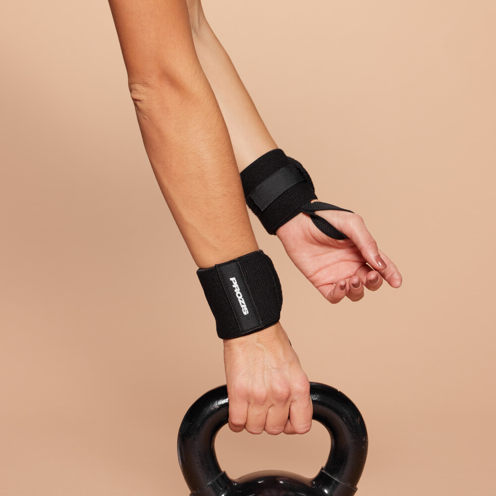 Wrist Wraps - Pair (2) Black