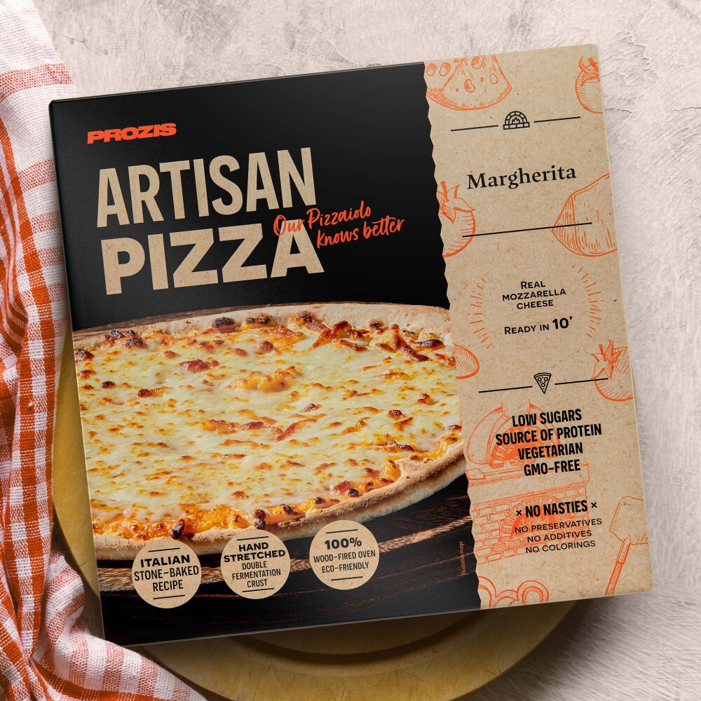 Artisan Wood-Fired Pizza - Margherita