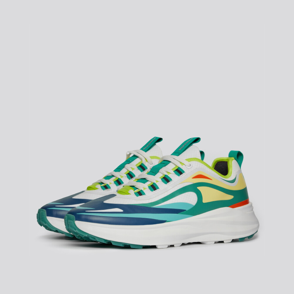 Supersonic Sneakers - Green / Blue