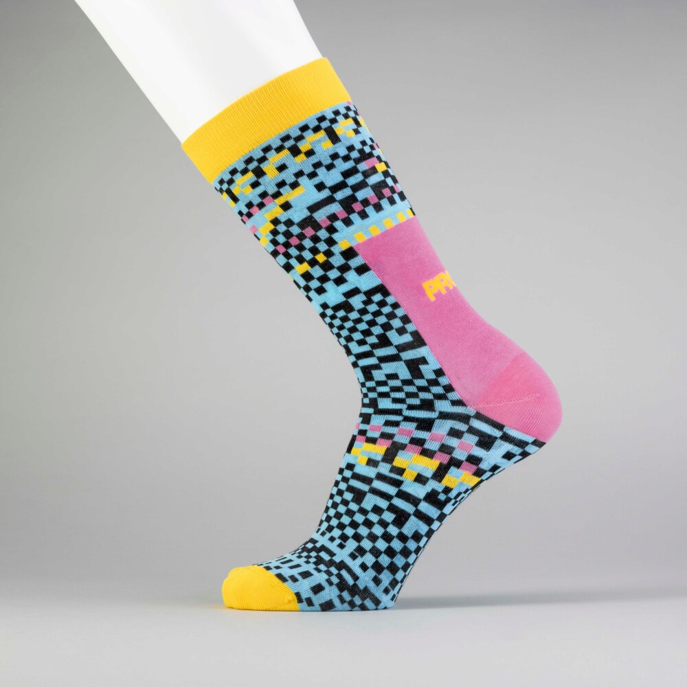 Chaussettes B-Style - Pixel Blue