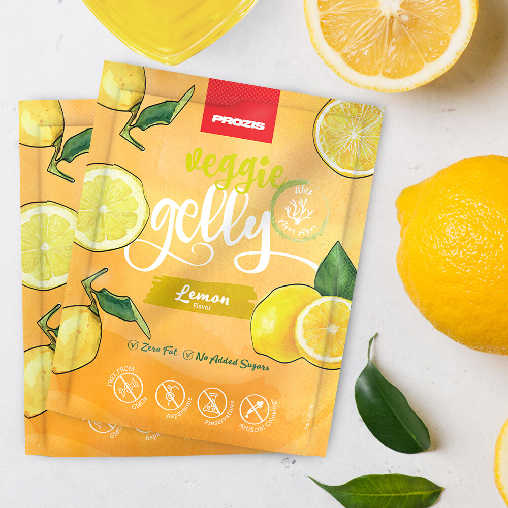 2 x Veggie Gelly - Agar-Agar 15 g Zitrone