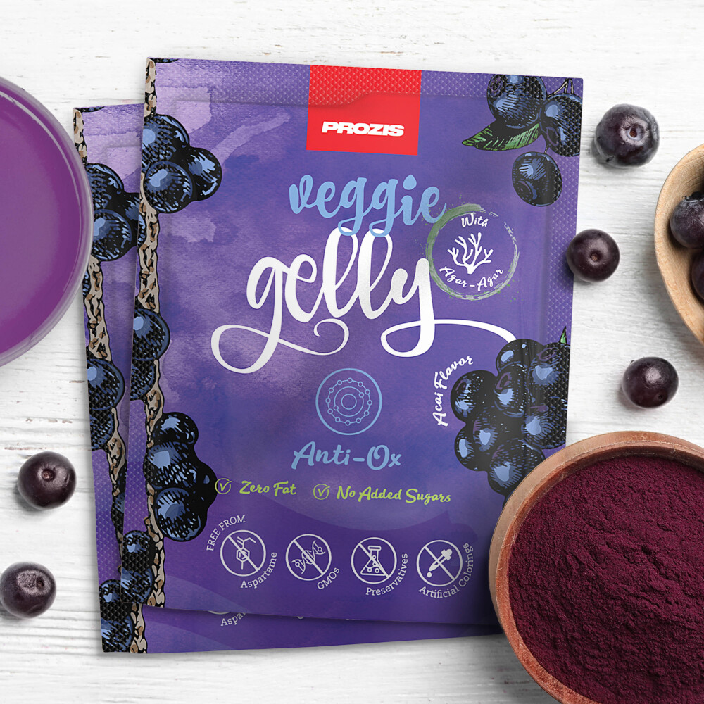 2 x Veggie Gelly - Anti-Ox 15 g Acai