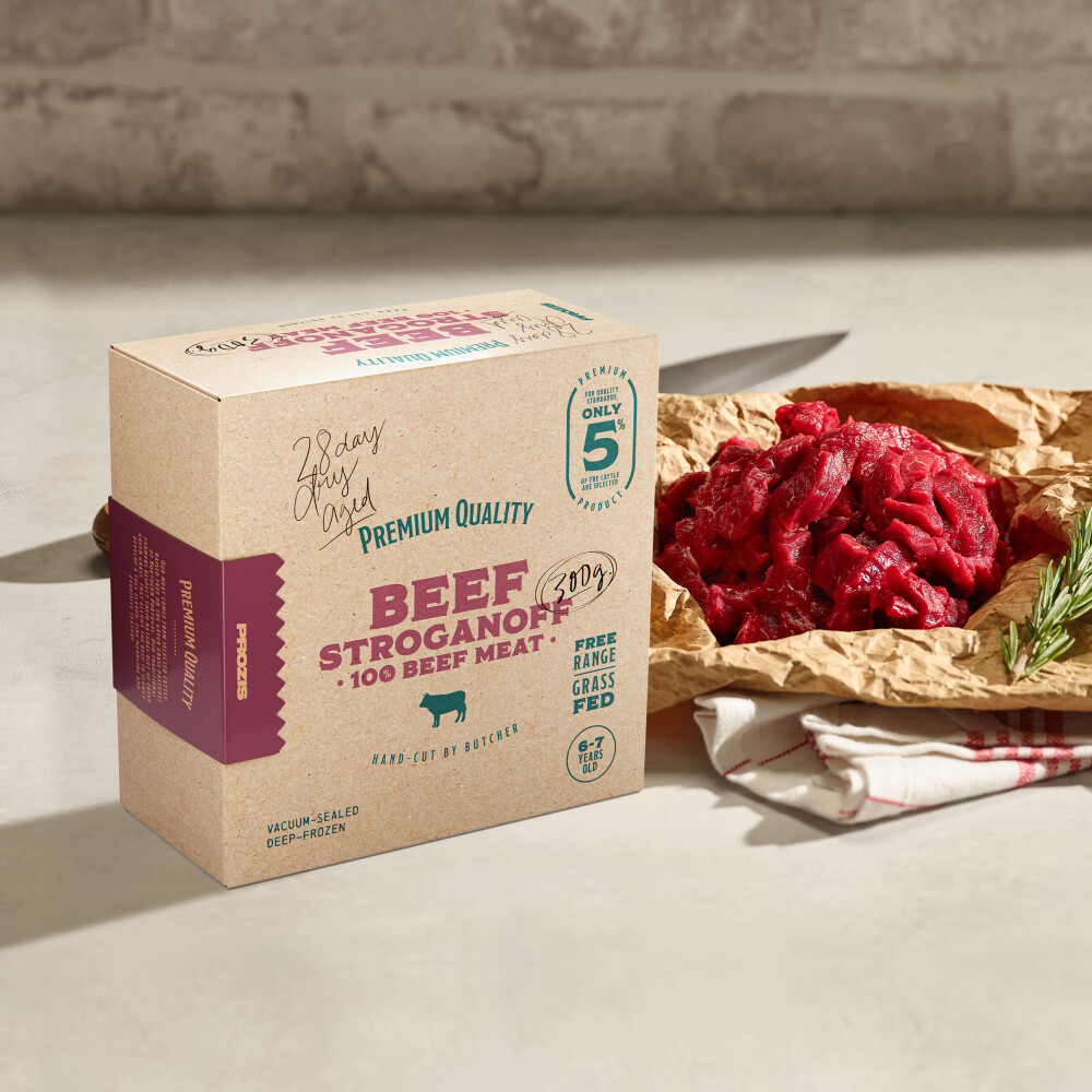 Premium Beef Stroganoff 28+ Day Dry Aged 300g
