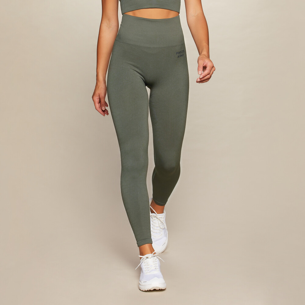 Crush Alpine High Waist Leggings Green Melange Clothing Prozis