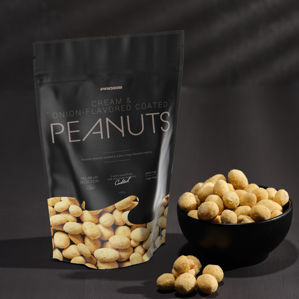 Sour Cream-Coated Peanuts 150 g - Gourmet Snack
