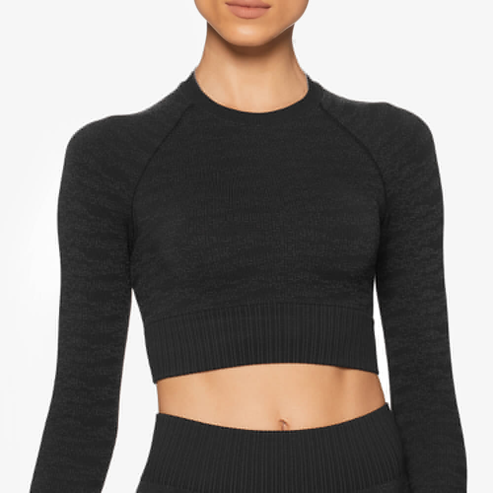 Army Standard Issue LS Crop Top