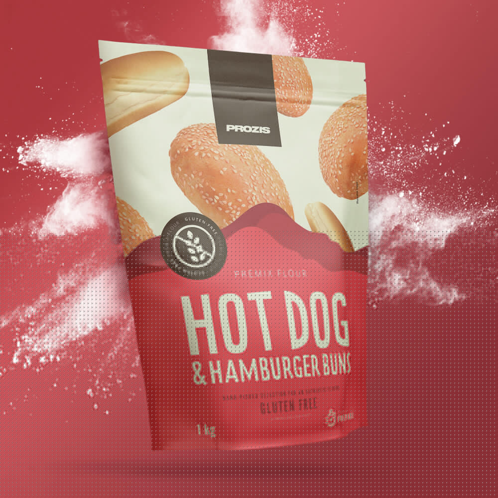 Gluten Free Hot Dog & Hamburger Premix 1000g