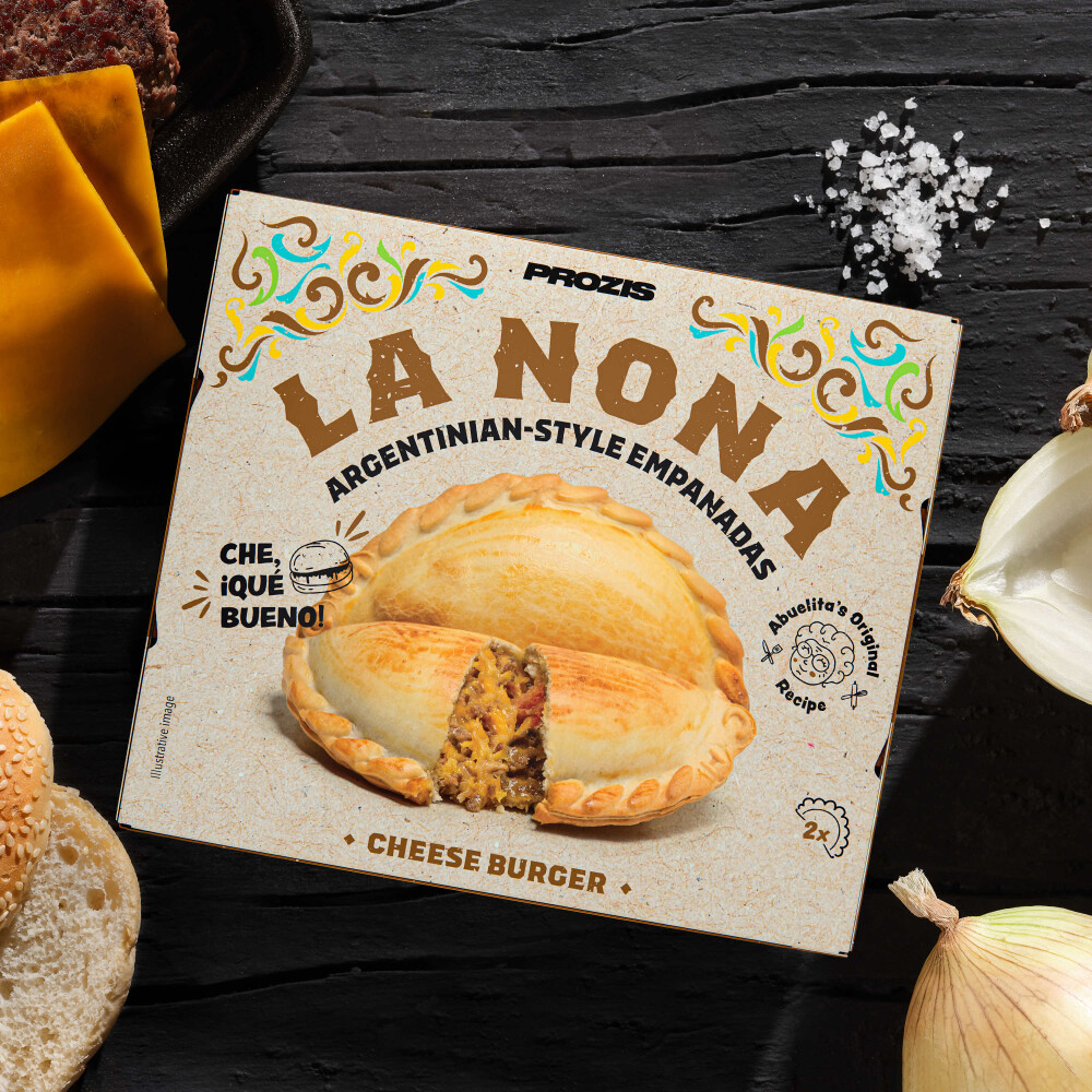 2 x Empanadas al estilo argentino - Cheeseburger