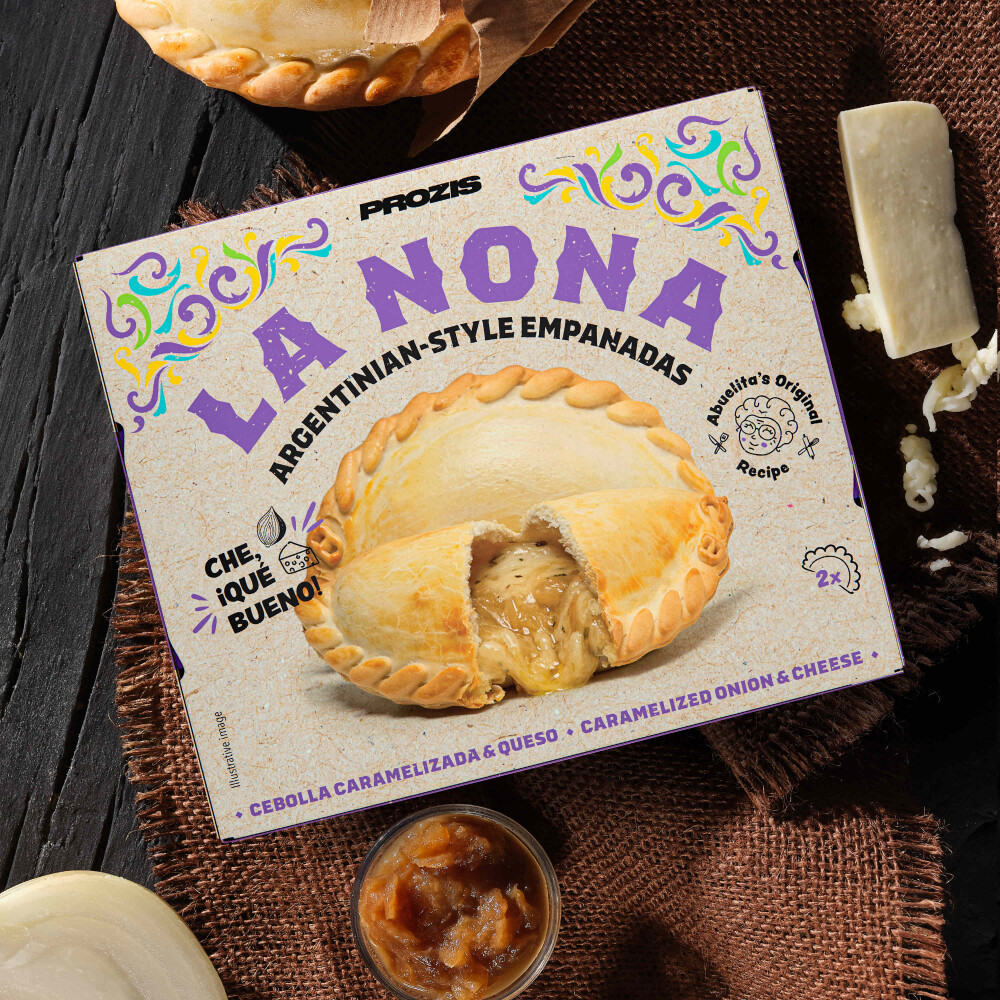 2 x Empanadas Estilo Argentino - Cebola Caramelizada e Queijo